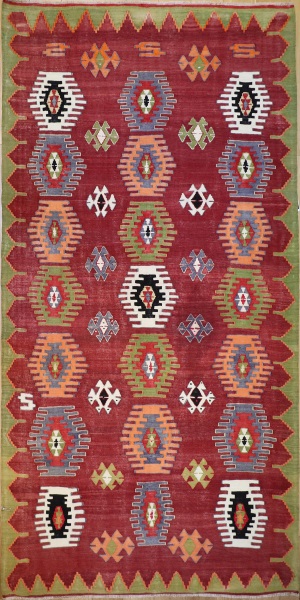 R8151 Vintage Turkish Kilim Rugs