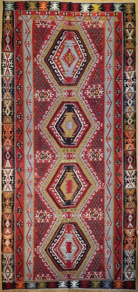 R8169 Vintage Turkish Kilim Rugs