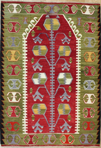 R8231 Vintage Turkish Kilim Rugs