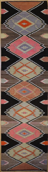 R8137 Vintage Turkish Kilim Runner