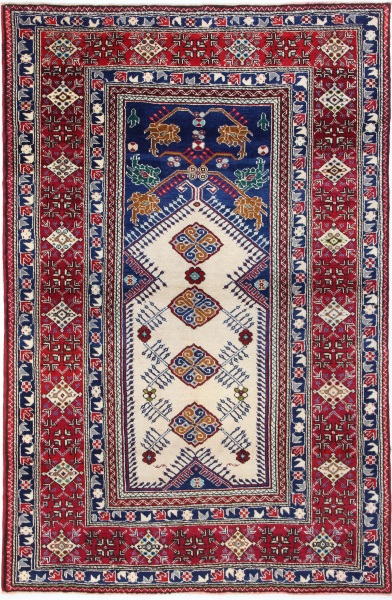 R4143 Vintage Turkish Konya Rugs