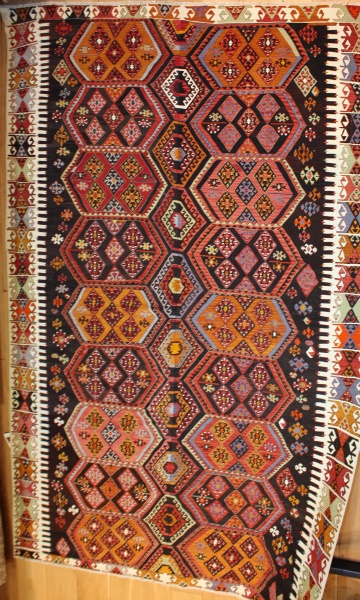 R8012 Vintage Turkish Large Kilim Rugs