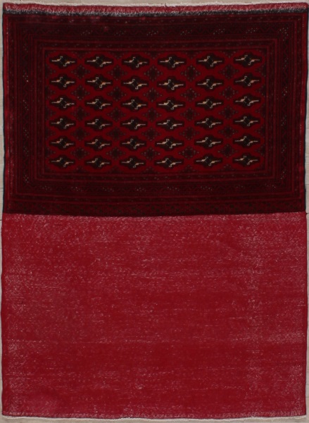 R1856 Vintage Turkmen Yomut Rug
