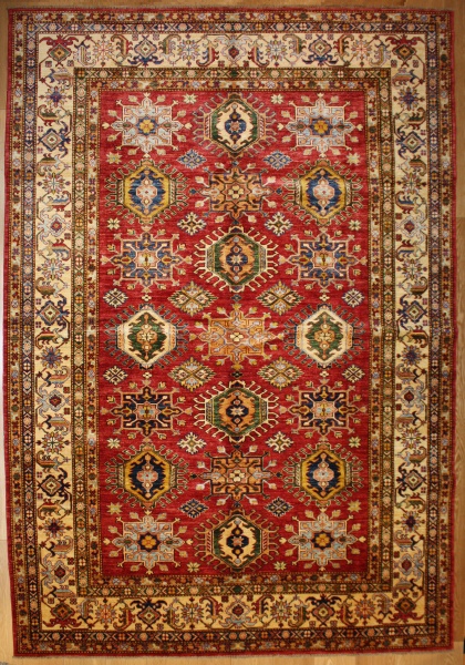 Wonderful Caucasian Kazak Carpet R7702