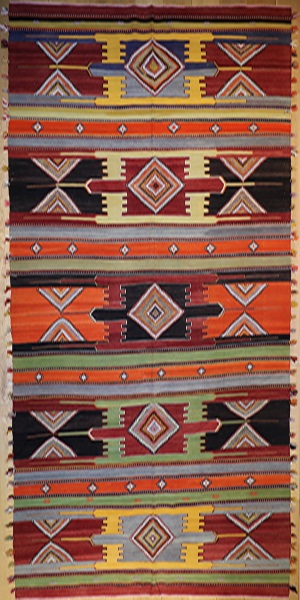 R7872 Wonderful Hand Woven Turkish Kilim Rug