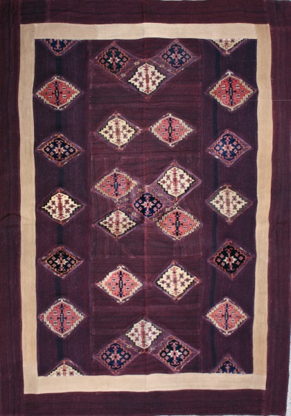 R3145 Yomut Carpet Patchwork