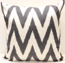 i85 - Handmade Ikat Silk Pillow Cover