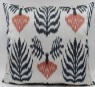 i127 - Silk Ikat Pillow Cushion Covers