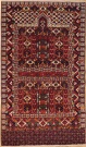 R6744 - Vintage Turkmen Ensi Rug