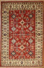 R9105 Afghan Kazak Carpet Rugs