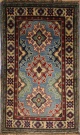R9360 Afghan Kazak Rug