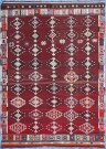 R7154 Beautiful Anatolian Turkish Balikesir Cicim Rug