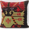 L402 Anatolian Kilim Cushion Cover London 