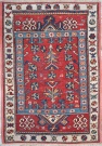 R837 Antique Caucasian  Kazak Rug