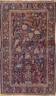 R6920 Antique Handmade Persian Kashan Rug