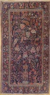 R6920 Antique Handmade Persian Kashan Rug