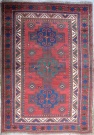 R2423 Antique Kazak Rug