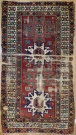 F1647 Antique Kazak Rug