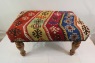 R5923 Antique Kilim Covered Stool