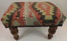 R7014 Antique Kilim Footstool