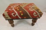 R7017 Antique Kilim Footstool