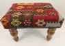 R4066 Antique Kilim Footstools