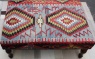 R7021 Antique Kilim Stool Table