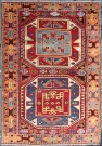 R1269 Antique Kurdish Rug