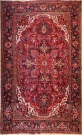 R4137 Antique Persian Heriz Carpet