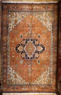 R1127 Antique Persian Heriz Serapi Carpet