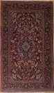 R7766 Antique Persian Kashan Carpet