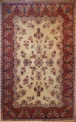 R6052 Antique Persian Kerman Carpets