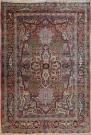 R8317 Antique Persian Kerman Rug