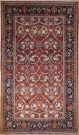R5770 Antique Persian Silk and Wool Kashan Rug