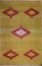 R3519 Antique Turkish Cal Kilim Rug