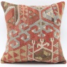 M1341 Antique Turkish Kilim Pillow Cover