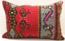 D270 Antique Turkish Kilim Pillow Cover