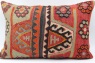 D274 Antique Turkish Kilim Pillow Cover