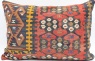 D221 Antique Turkish Kilim Pillow Cover
