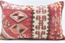 D282 Antique Turkish Kilim Pillow Cover