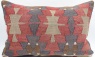 D293 Antique Turkish Kilim Pillow Cover