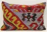 D296 Antique Turkish Kilim Pillow Cover