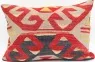 D234 Antique Turkish Kilim Pillow Cover