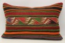 D401 Antique Turkish Kilim Pillow Cover