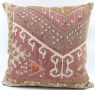 XL489 Antique Turkish Kilim Pillow Covers