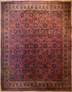 R9312 Antique Turkish Ushak Carpet