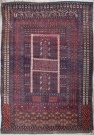 R5306 Antique Turkmenistan Ensi Rug