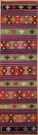 R9176 Flat Weave Turkish Kilim Rug Runner