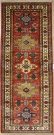 R8295 Gorgeous Caucasian Kazak Carpet Runners