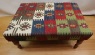 R7720 Hand Woven Kilim Ottoman Stool Table